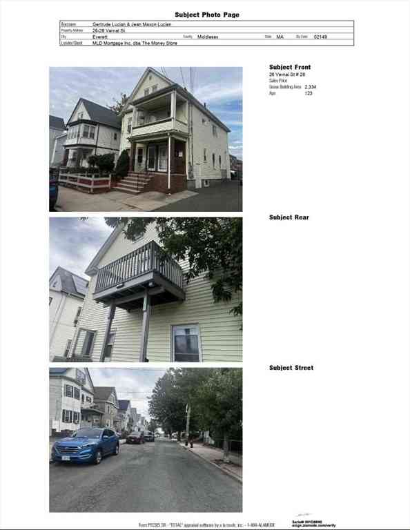 Multifamily For Rent - 28 Vernal St<br/> Everett, MA 02149
