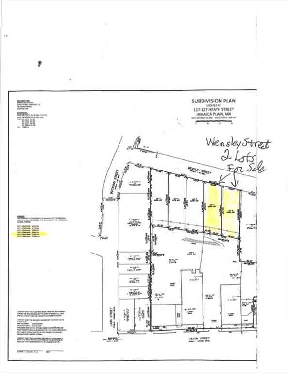Vacant Land For Sale - 40 Wensley St<br/> Boston, MA 02120