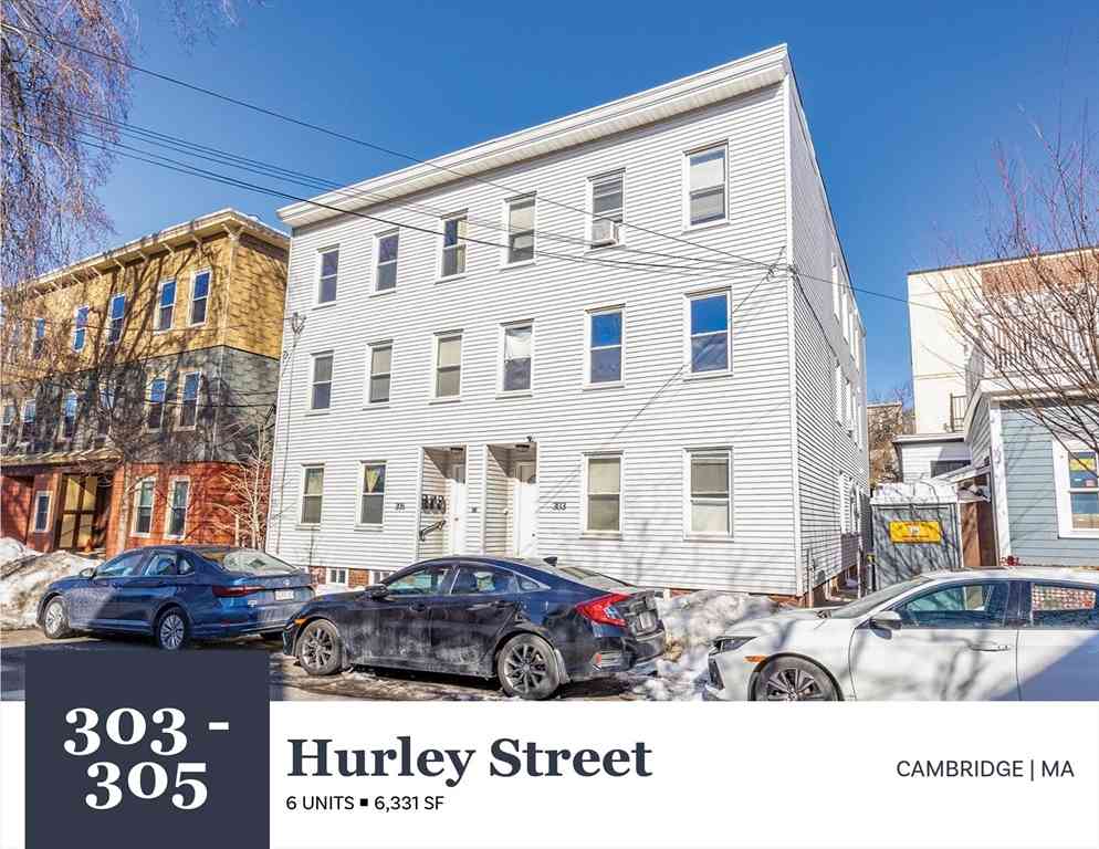 Homes For Rent - 303-305 Hurley St<br/> Cambridge, MA 02141