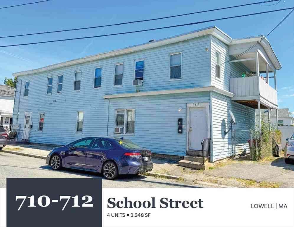 Homes For Rent - 710 School St<br/> Lowell, MA 01851