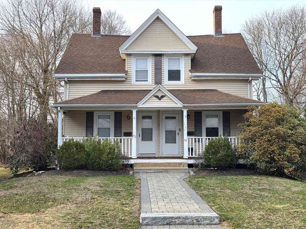 Homes For Rent - 69 Pratt St #1<br/> Avon, MA 02322