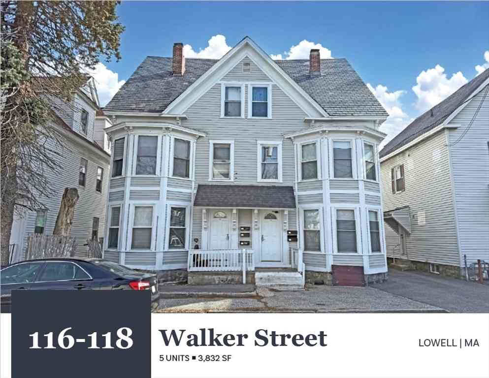 Homes For Rent - 116-118 Walker St<br/> Lowell, MA 01854