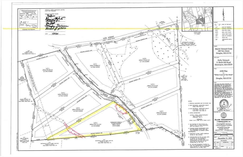 Vacant Land For Sale - White Ct - Lot 4<br/> Douglas, MA 01516