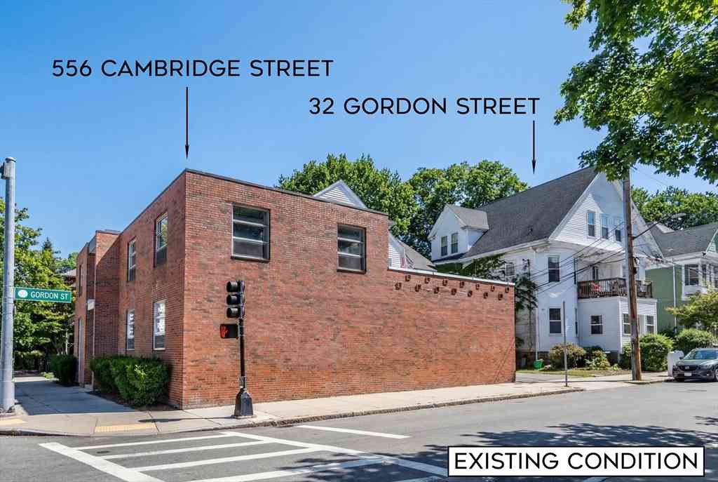 Vacant Land For Sale - 556 Cambridge/32 Gordon Package<br/> Boston, MA 02134