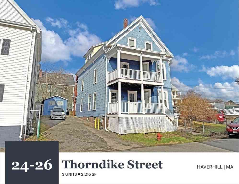 Homes For Rent - 24-26 Thorndike Street<br/> Haverhill, MA 01832