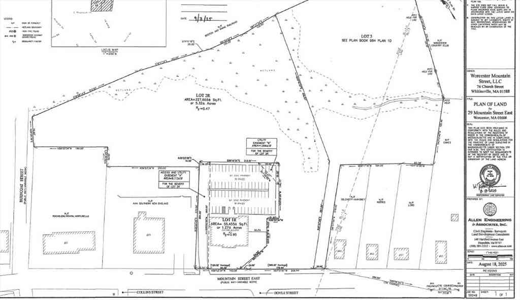 Vacant Land For Sale - 29R East Mountain St<br/> Worcester, MA 01606