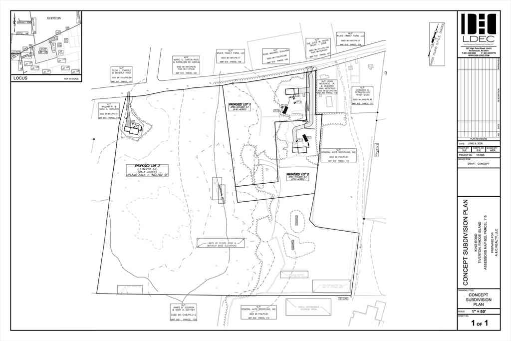 Vacant Land For Sale - 0 LOT 1 King<br/> Tiverton, RI 02878
