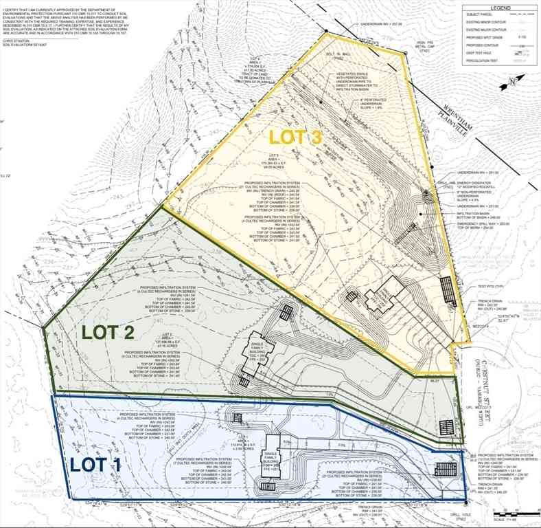 Vacant Land For Sale - 19 Chestnut St  - Lot 3<br/> Plainville, MA 02762