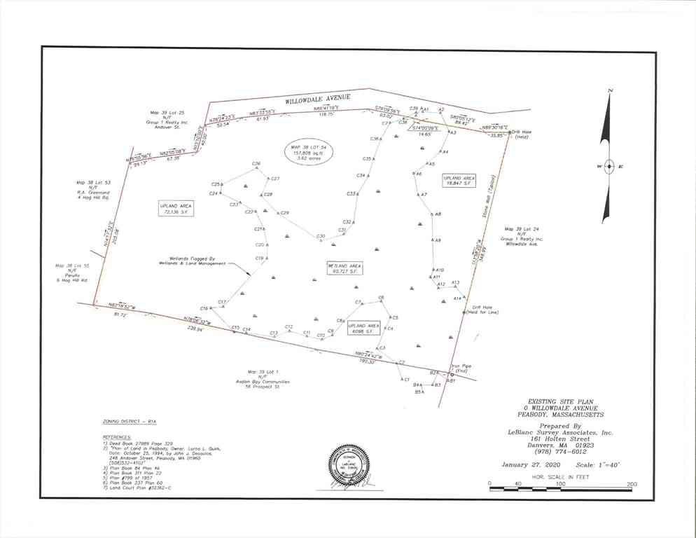 Vacant Land For Sale - Willowdale<br/> Essex County, Peabody, MA 01960