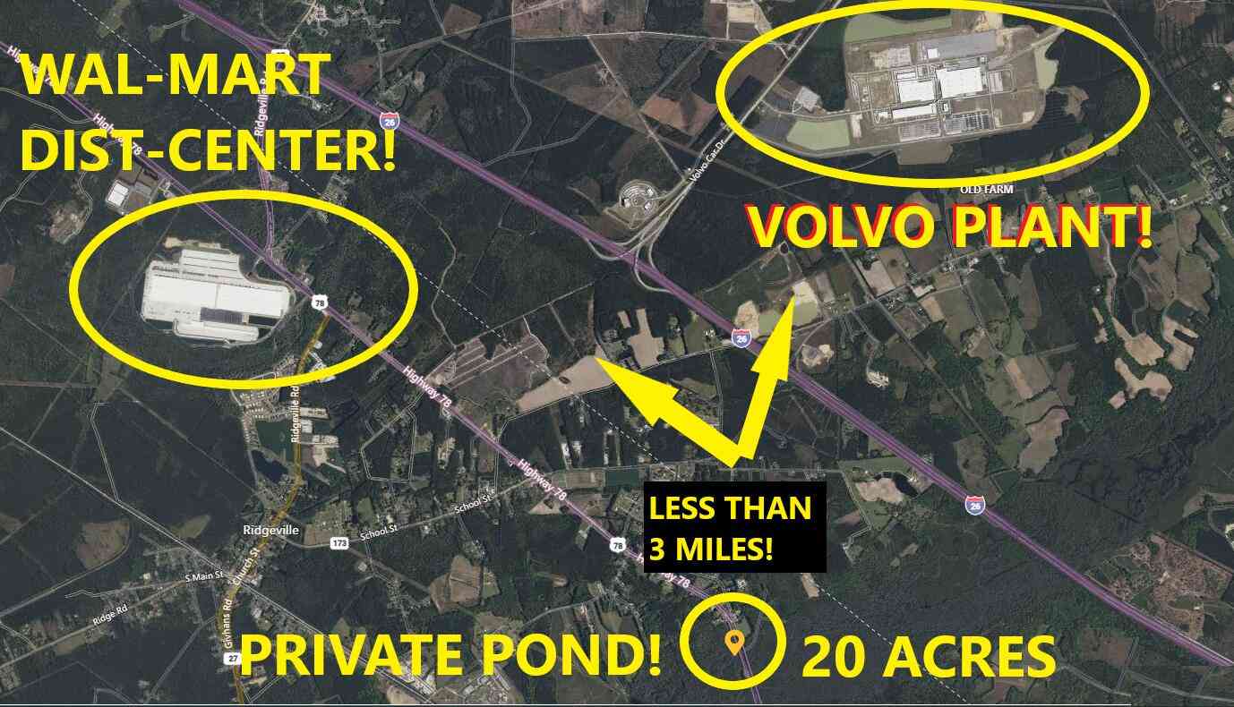 Vacant Land For Sale - Hwy 78 (w 5th North St)<br/> Summerville, SC 29483