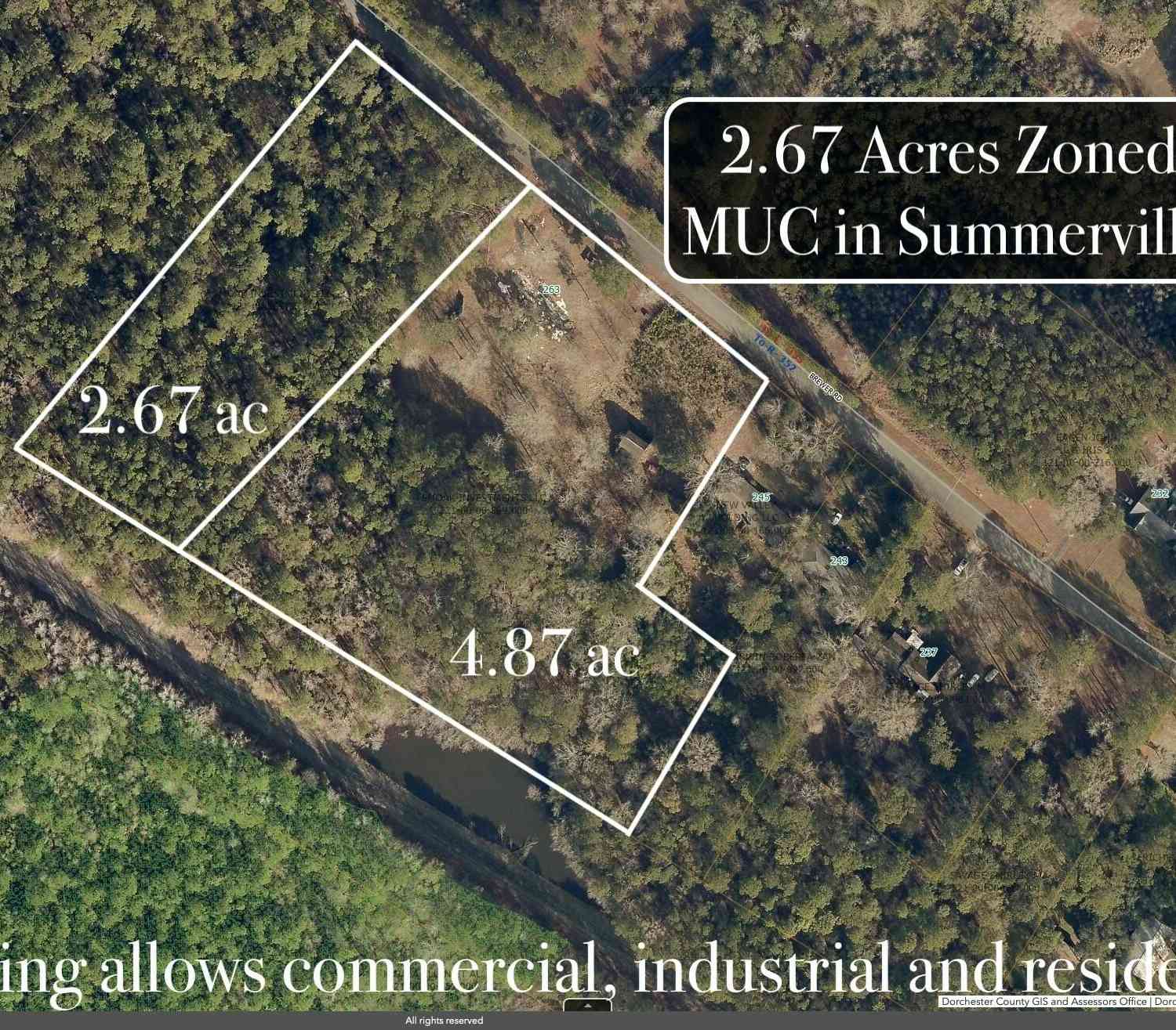 Vacant Land For Sale - Brewer Road<br/> Summerville, SC 29483