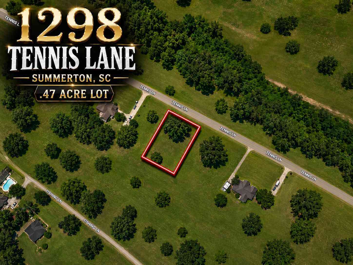 Vacant Land For Sale - 1298 Tennis Lane<br/> Summerton, SC 29148