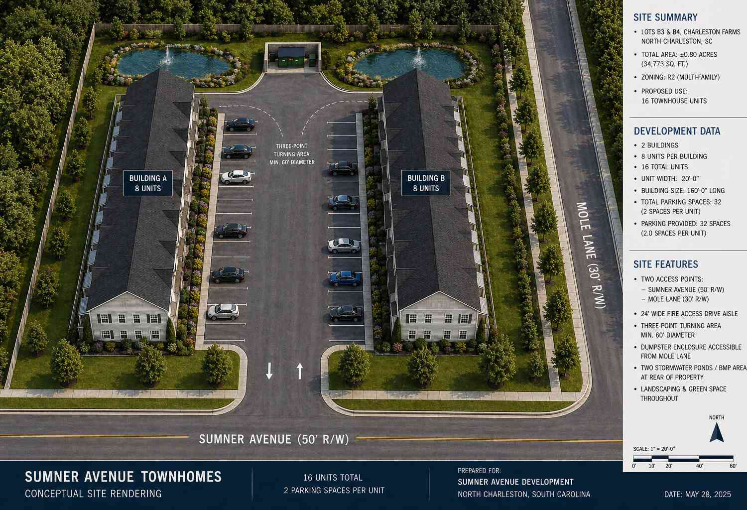 Vacant Land For Sale - 1634 Sumner Avenue<br/> North Charleston, SC 29406