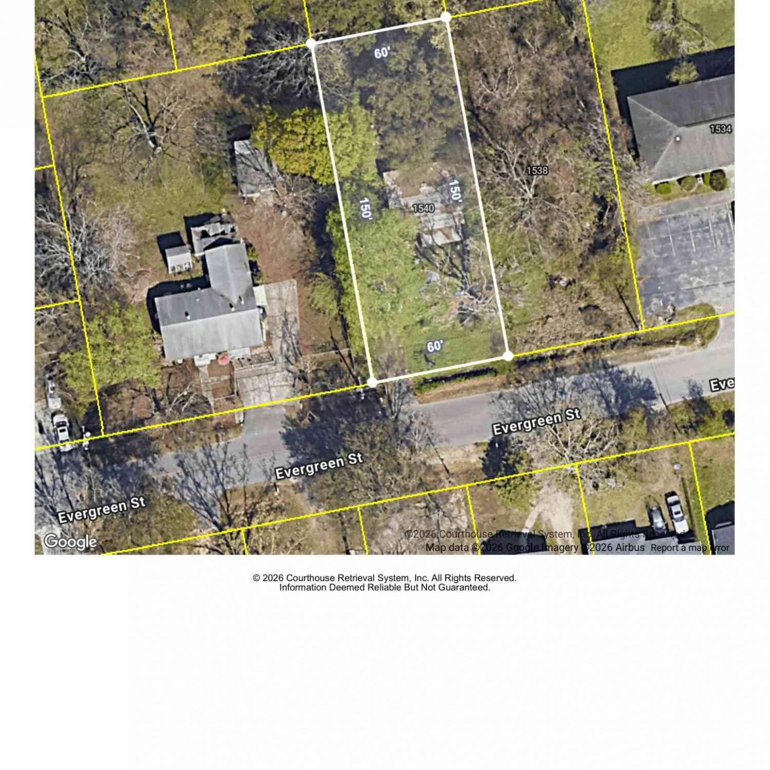 Vacant Land For Sale - 1540 Evergreen Street<br/> Charleston, SC 29407