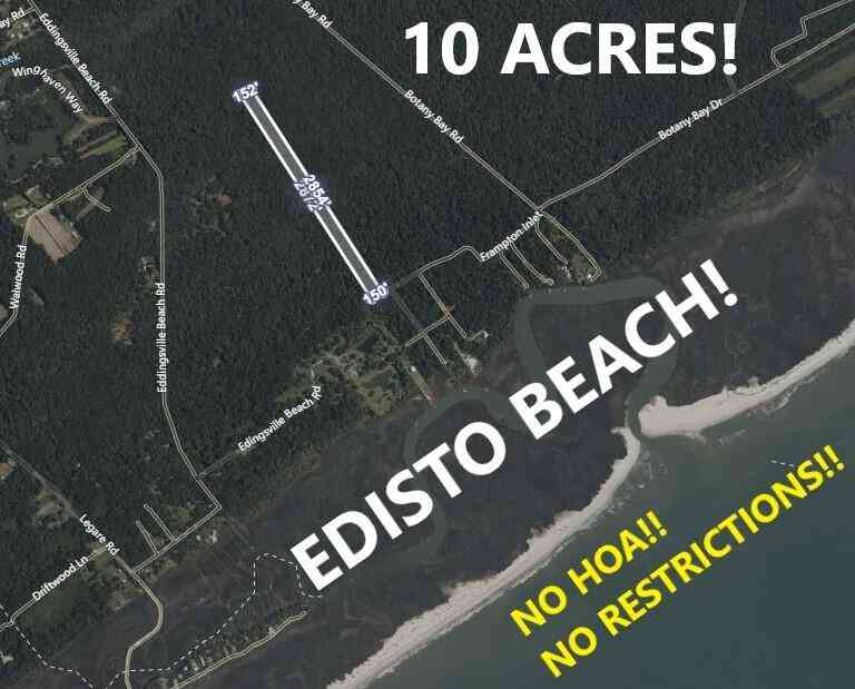 Vacant Land For Sale - 1068 Sarah Battle Lane<br/> Edisto Island, SC 29438