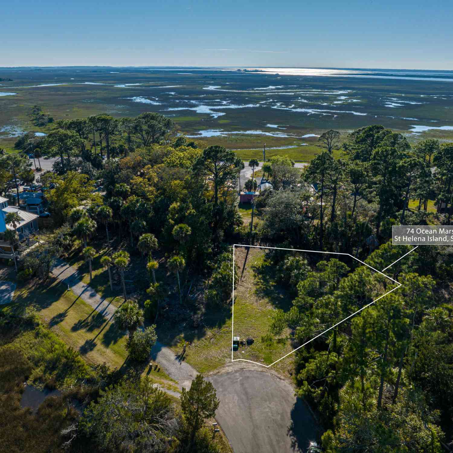 Vacant Land For Sale - 74 Ocean Marsh Lane<br/> Saint Helena Island, SC 29920