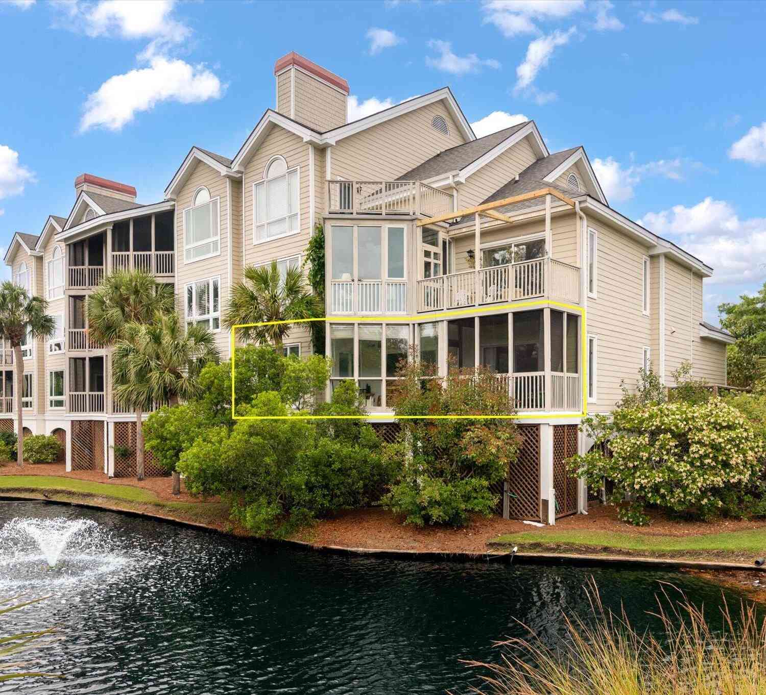 Condo For Sale - 1551 Ben Sawyer Boulevard #5A<br/> Mount Pleasant, SC 29464