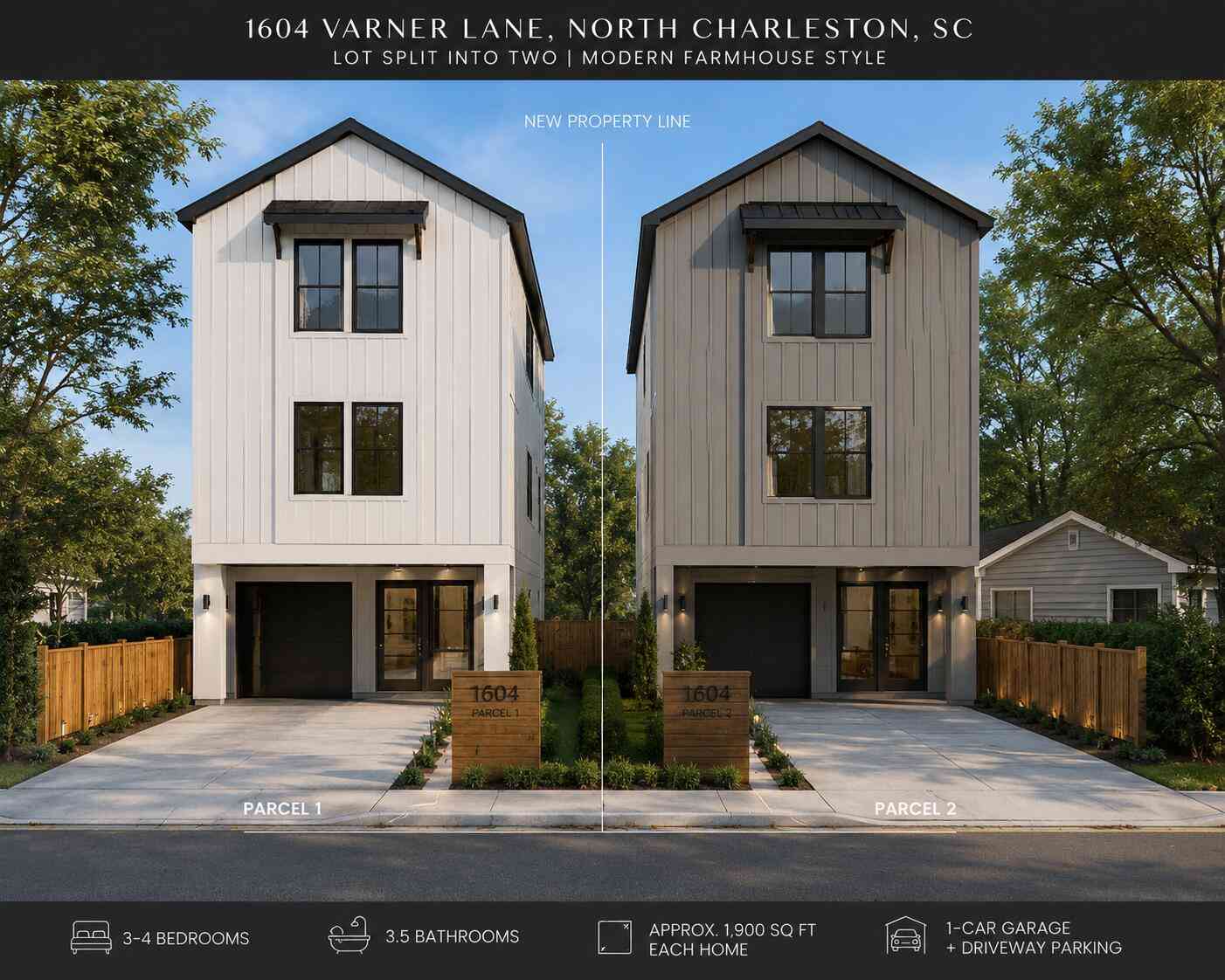 Vacant Land For Sale - 1604 Varner Lane<br/> Charleston County, North Charleston, SC 29405