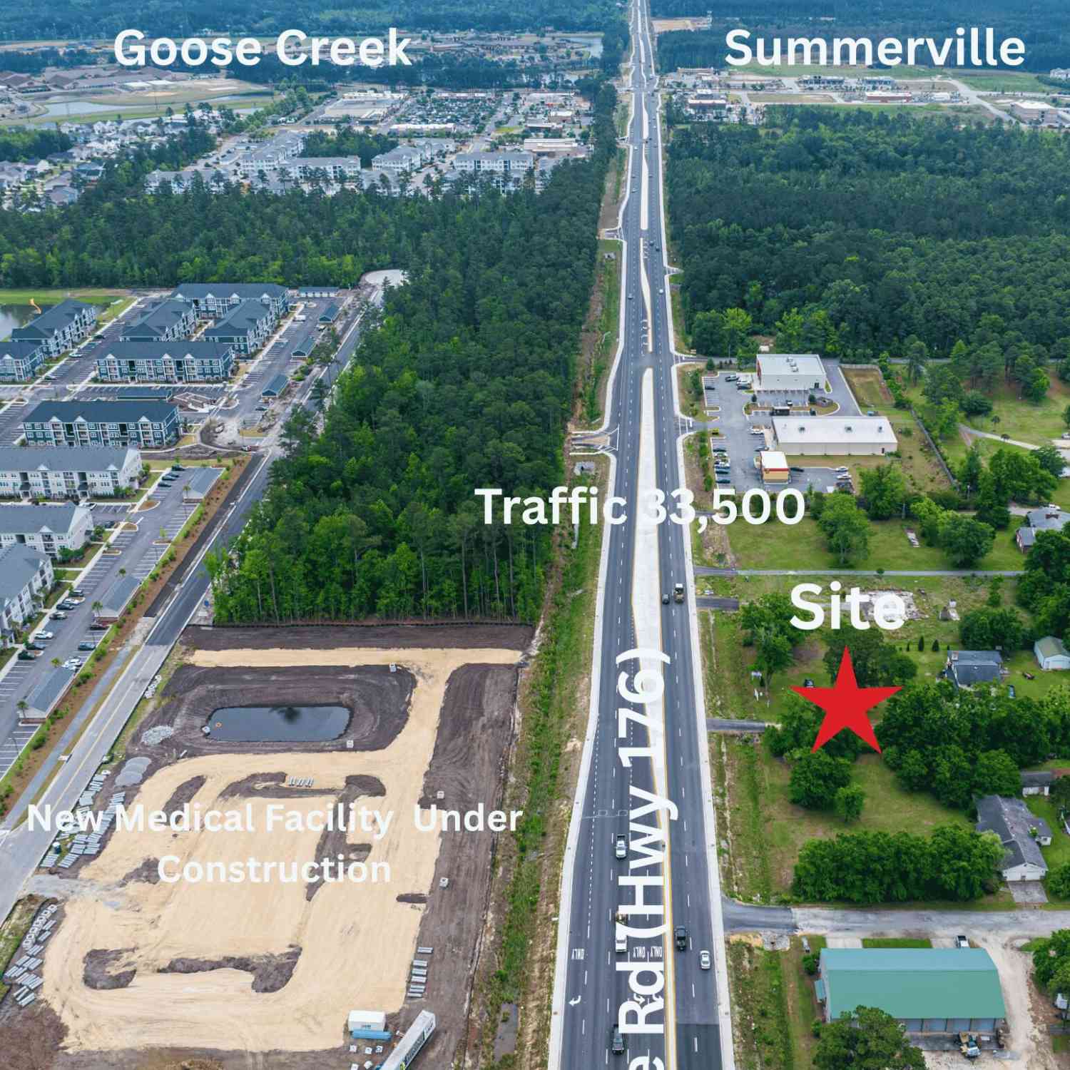 Vacant Land For Sale - 1865 State Road<br/> Summerville, SC 29486