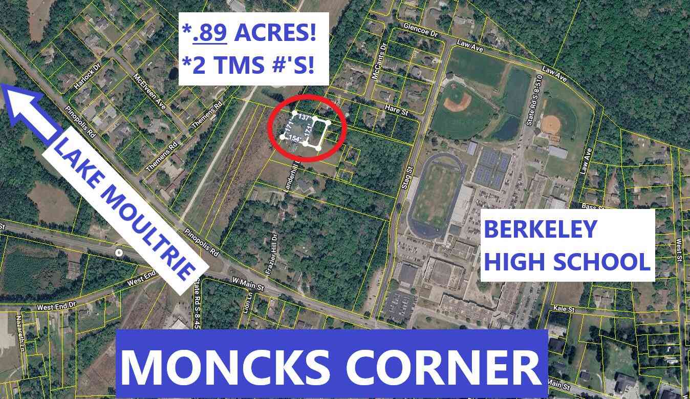 Vacant Land For Sale - 112 Landerhill Lane<br/> Berkeley County, Moncks Corner, SC 29461