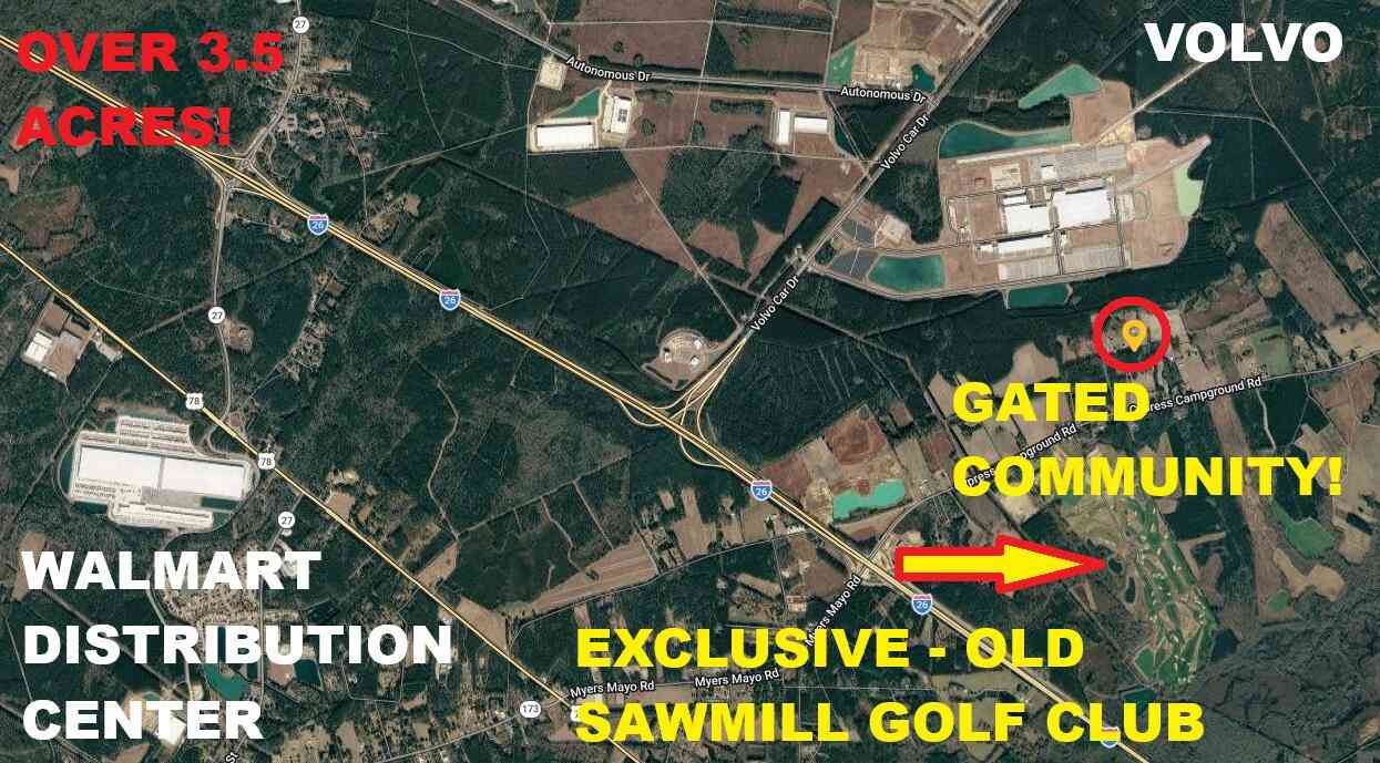 Vacant Land For Sale - 183 Ryefield Lane<br/> Ridgeville, SC 29472