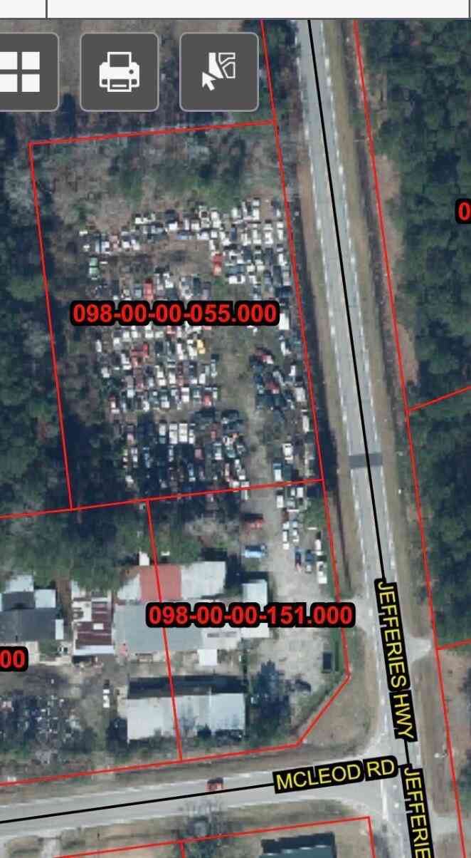 Vacant Land For Sale - 6263 Jefferies Highway<br/> Walterboro, SC 29488