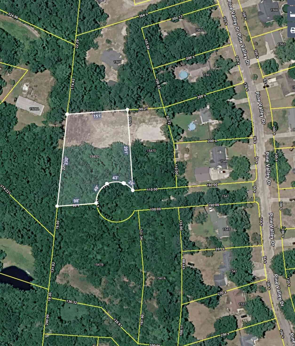 Vacant Land For Sale - 1547C Pine Valley Drive<br/> Elgin, SC 29045