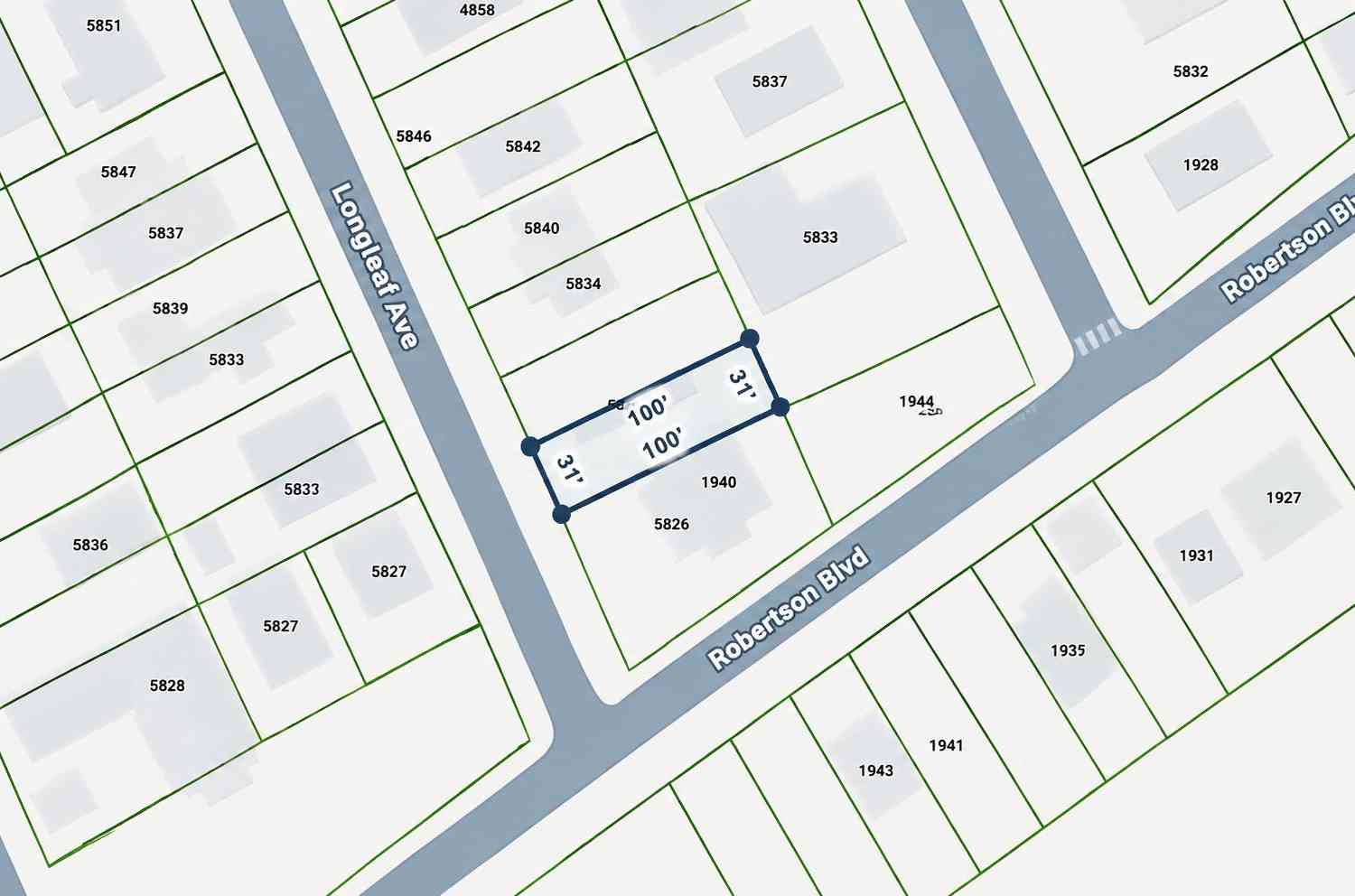 Vacant Land For Sale - 5830 Longleaf Avenue<br/> North Charleston, SC 29406