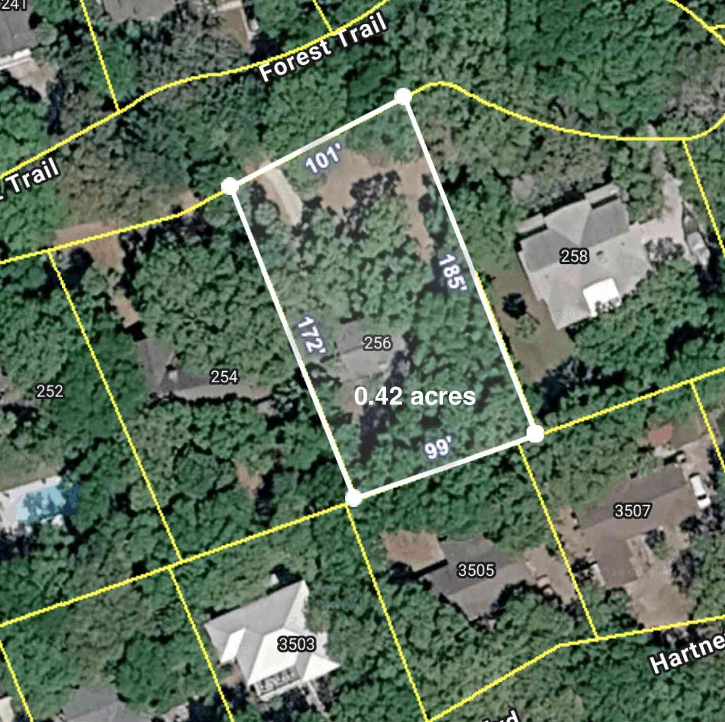 Vacant Land For Sale - 256 Forest Trail<br/> Charleston County, Isle of Palms, SC 29451