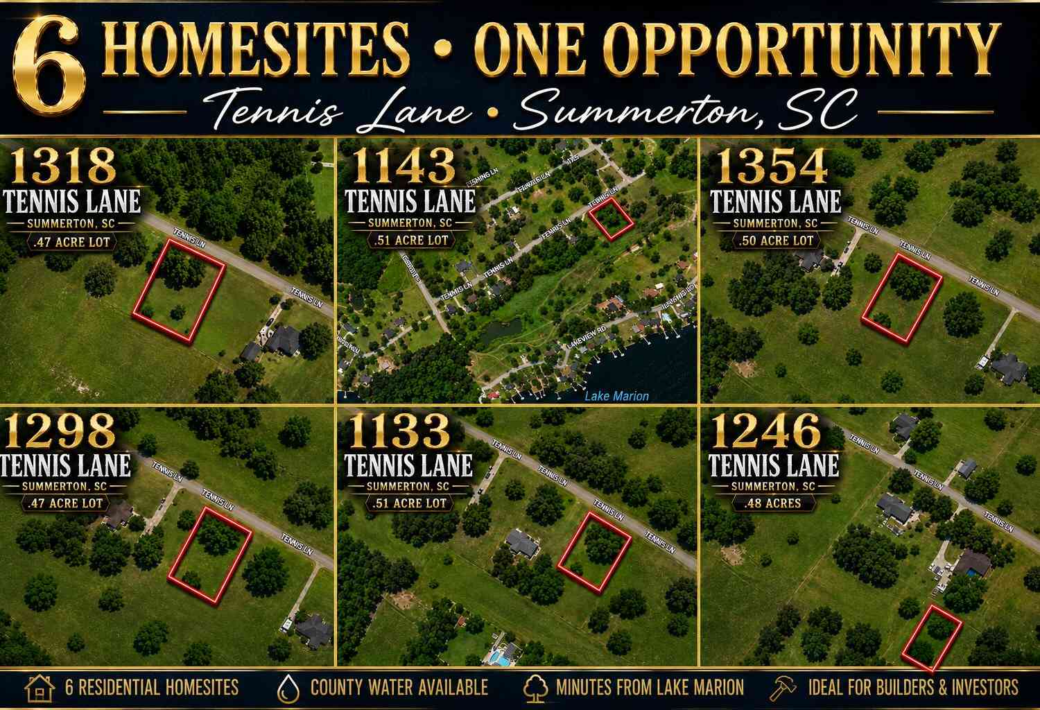 Vacant Land For Sale - Tennis Lane<br/> Summerton, SC 29148