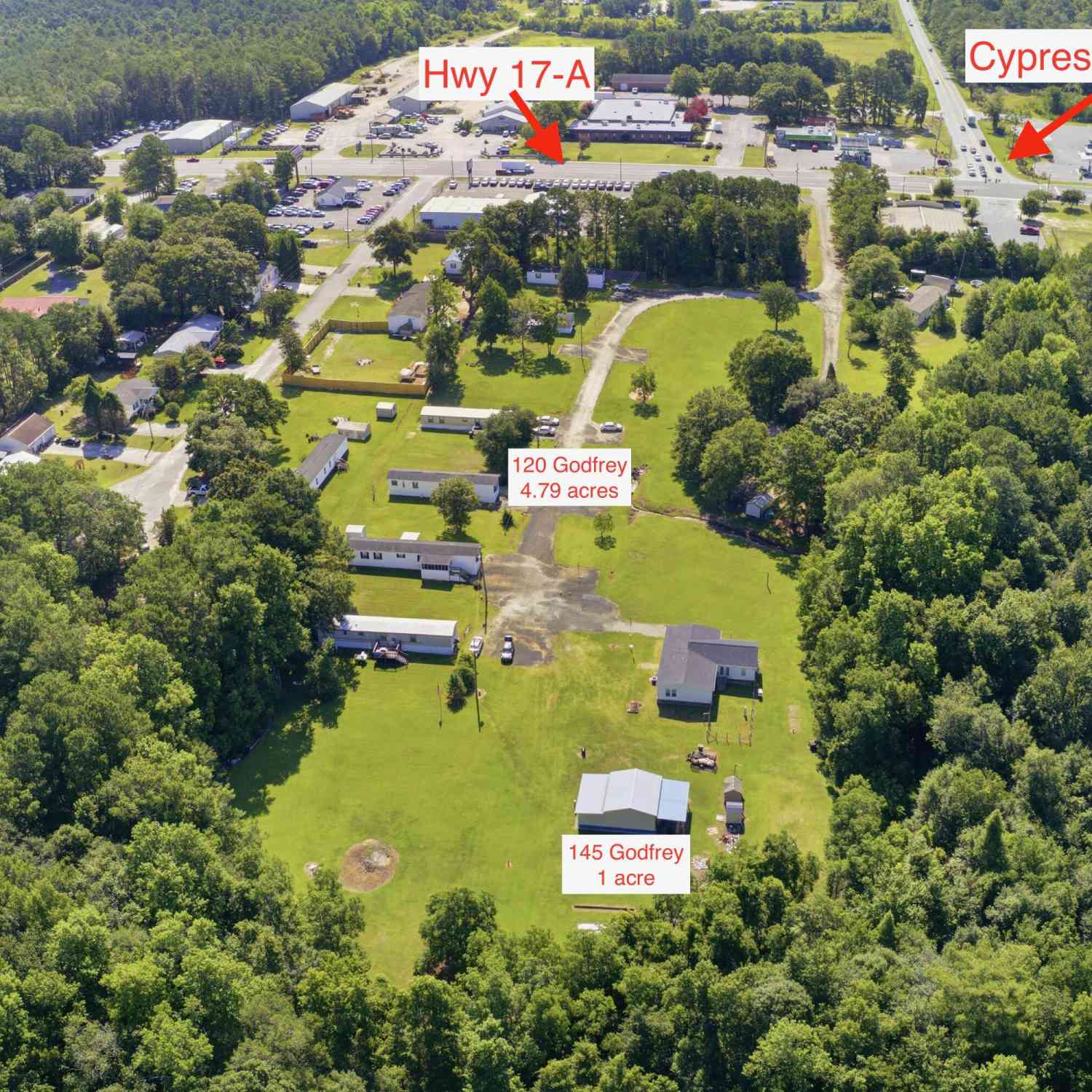 Vacant Land For Sale - 120 Godfrey Lane<br/> Moncks Corner, SC 29461