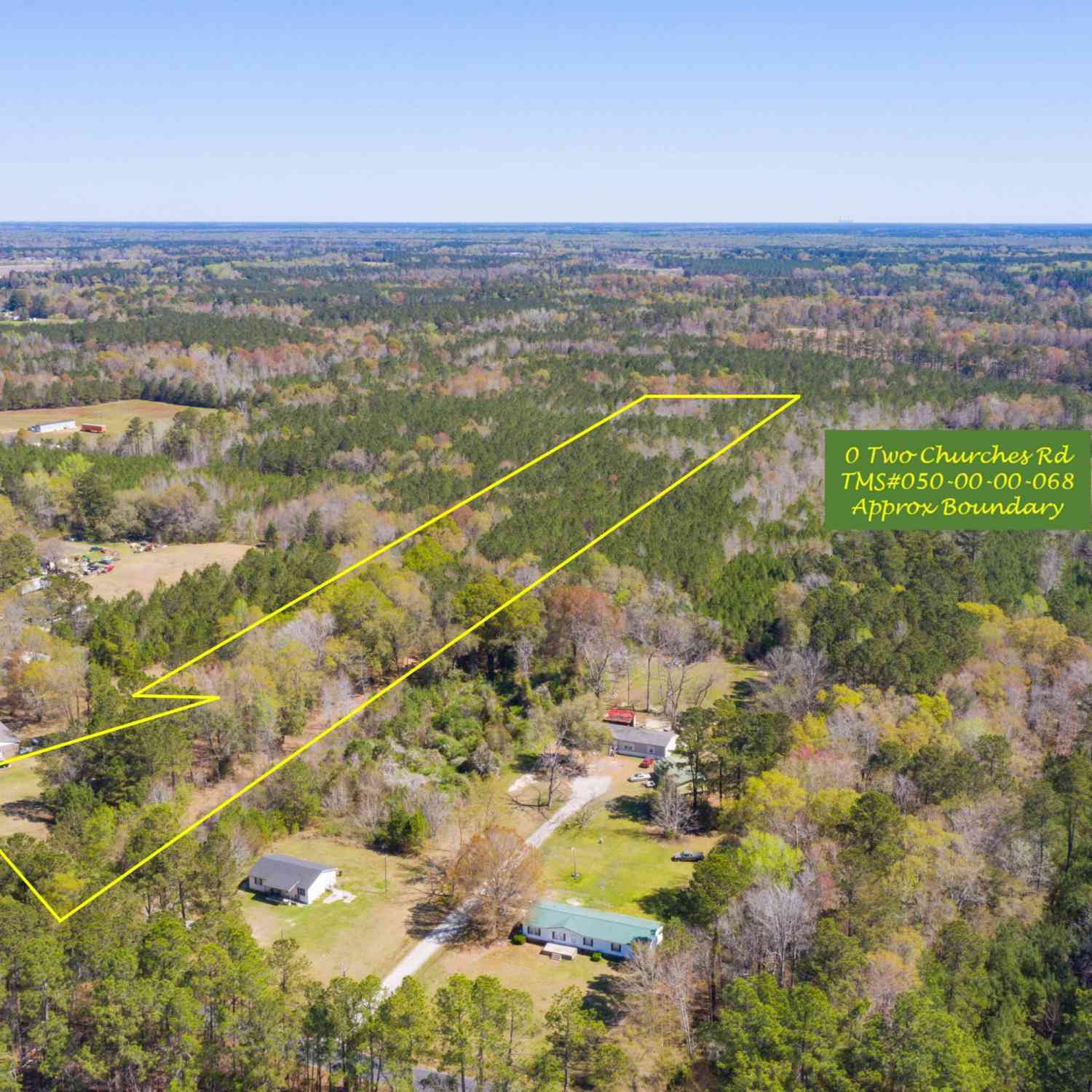 Vacant Land For Sale - Two Churches Road<br/> Dorchester County, Harleyville, SC 29448