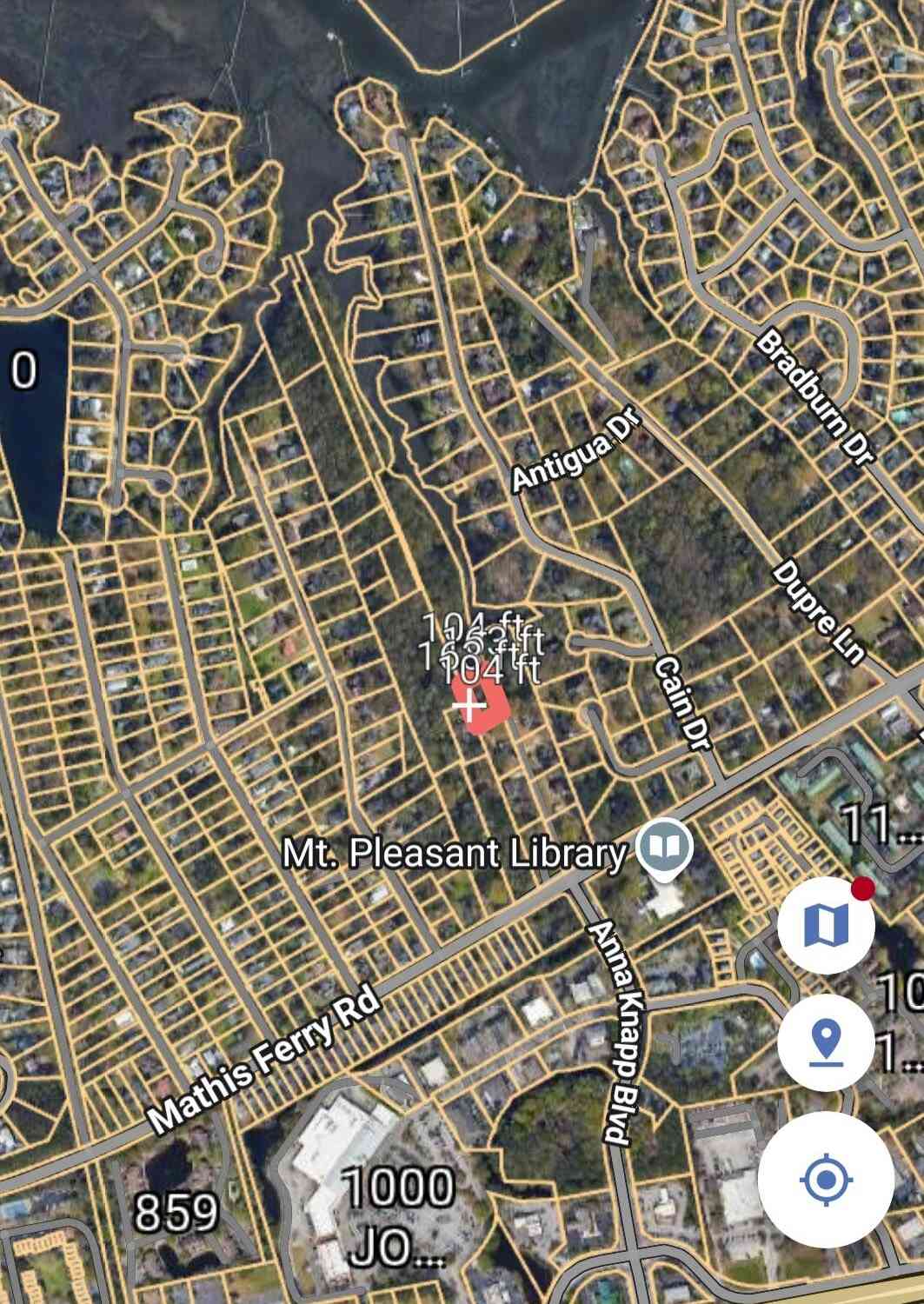 Vacant Land For Sale - 1026C Mathis Ferry Road<br/> Mount Pleasant, SC 29464