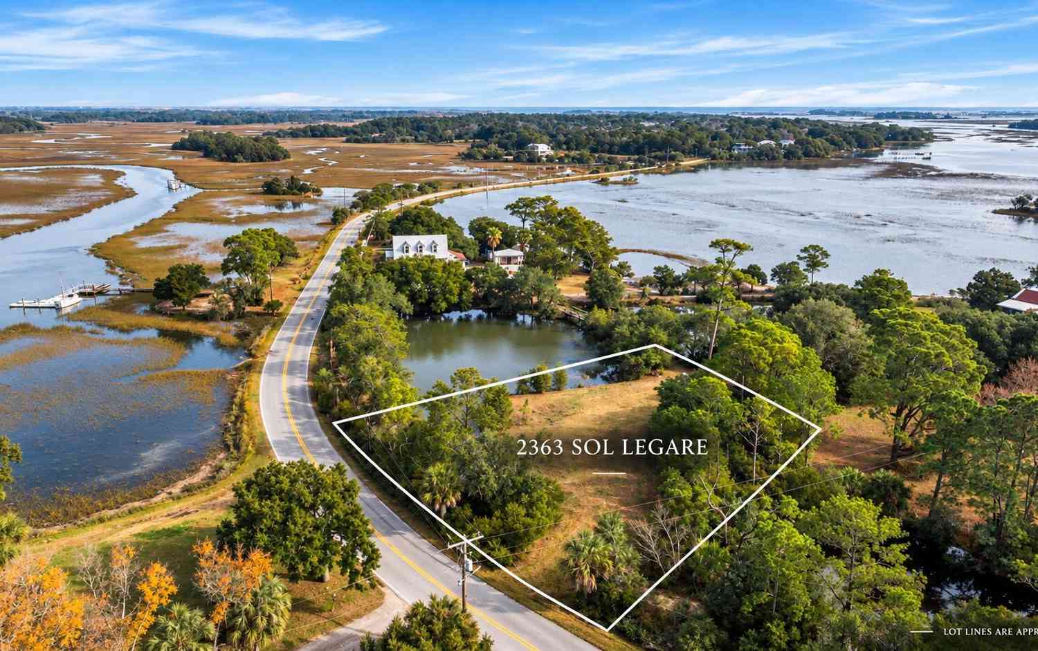 Vacant Land For Sale - 2363 Sol Legare Road<br/> Charleston, SC 29412