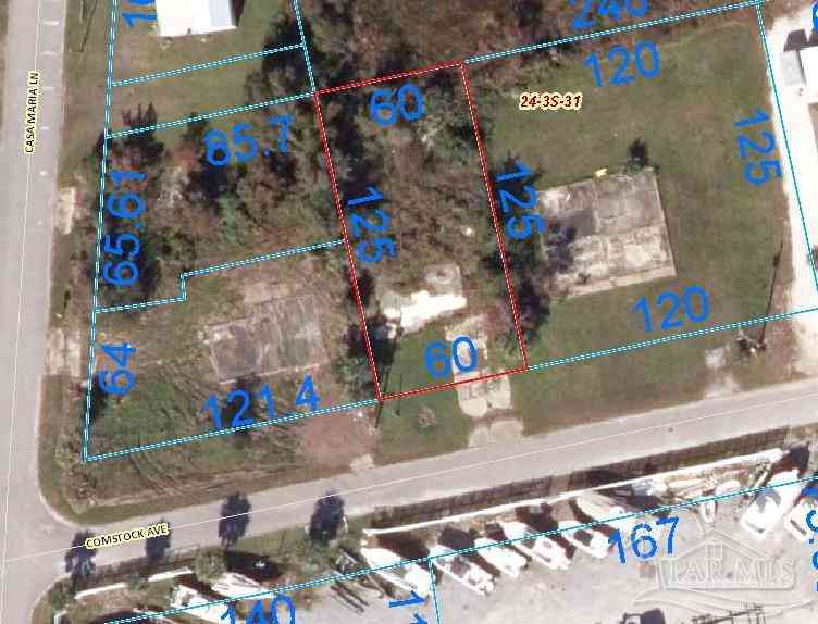 Vacant Land For Sale - 10116 Comstock Ave<br/> Pensacola, FL 32507
