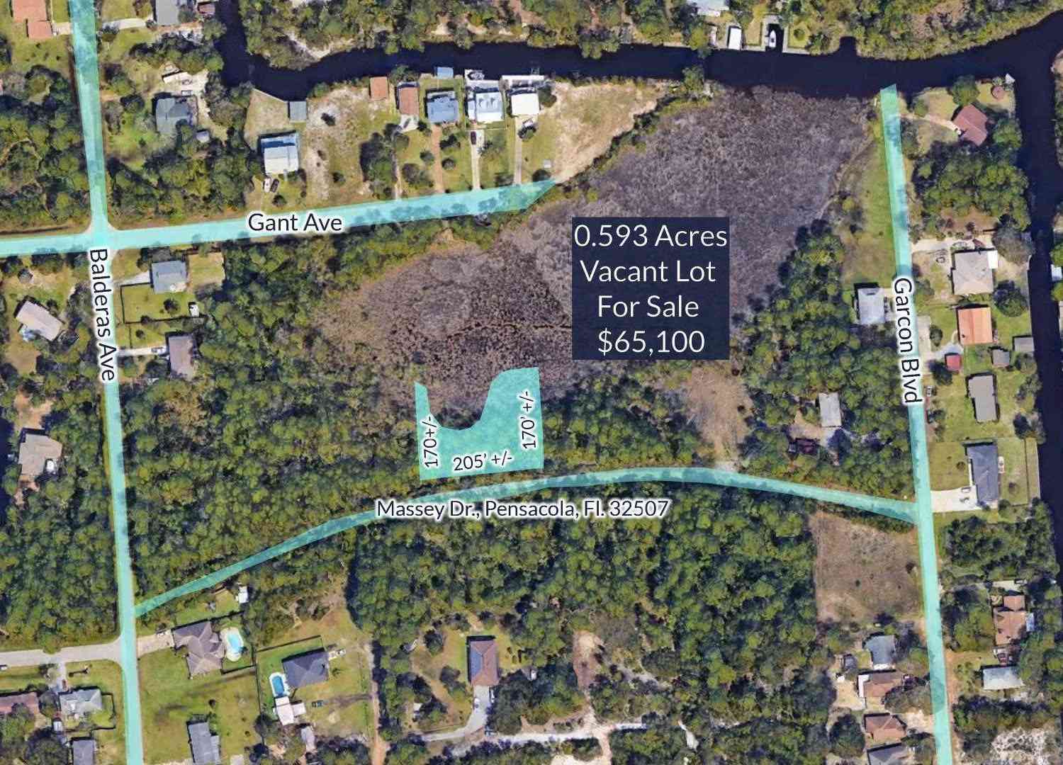 Vacant Land For Sale - 00 Massey Dr<br/> Pensacola, FL 32507
