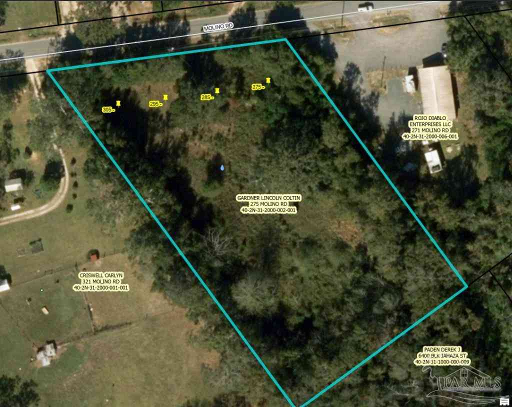Vacant Land For Sale - 275 Molino Rd<br/> Molino, FL 32577