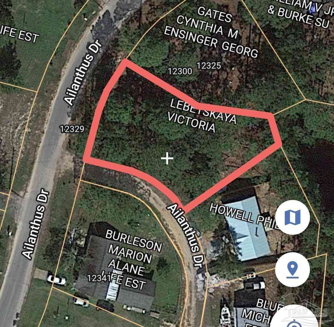Vacant Land For Sale - 12327 Ailanthus Dr<br/> Pensacola, FL 32506