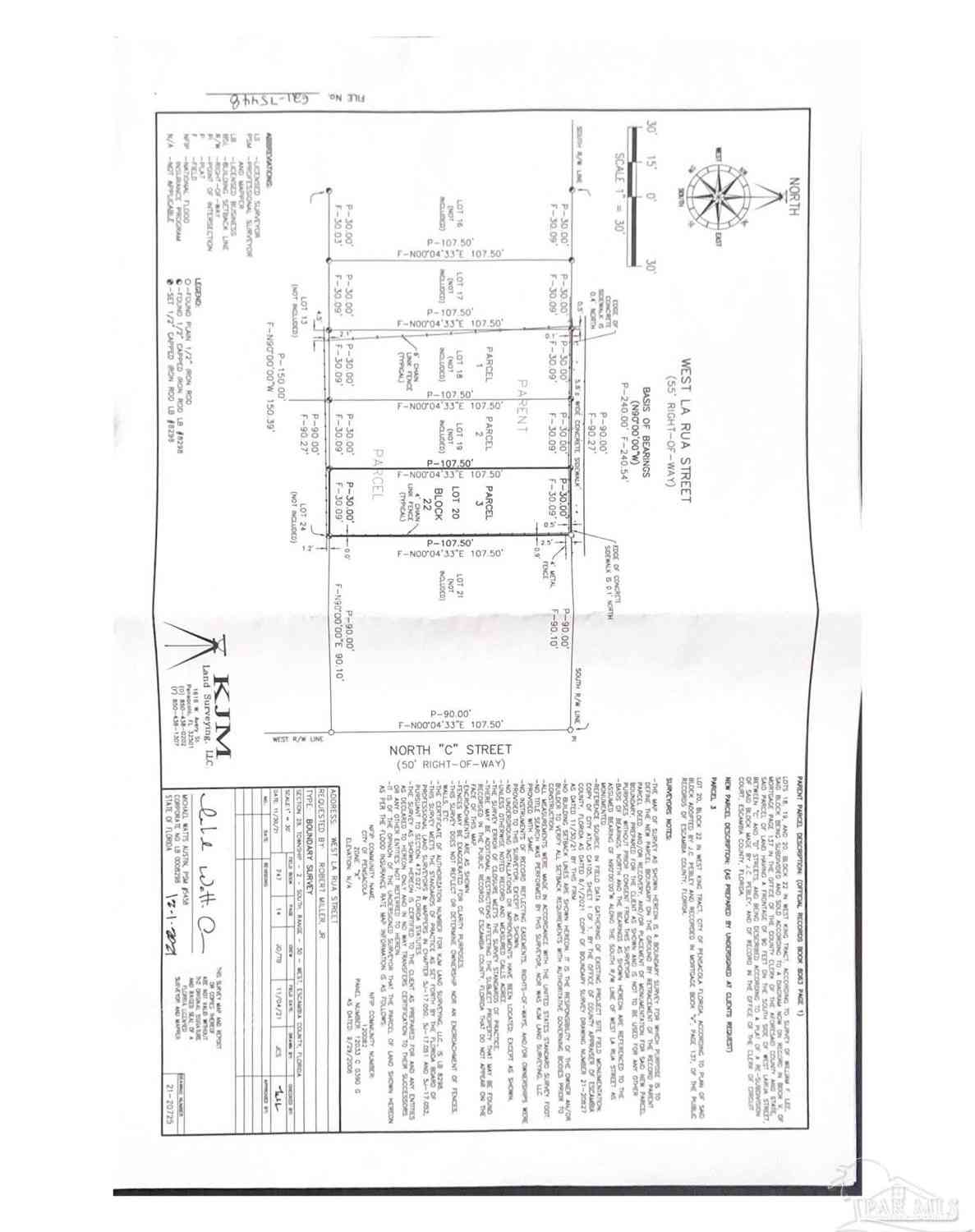 Vacant Land For Sale - 905 W La Rua St<br/> Pensacola, FL 32501