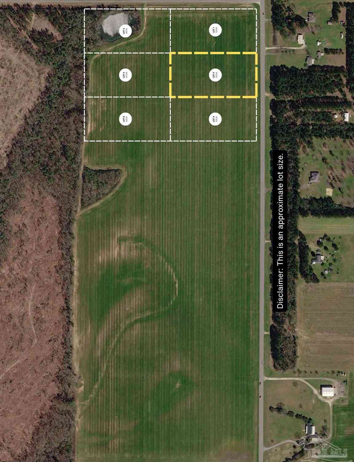 Vacant Land For Sale - LOT 4 Hwy 97<br/> Walnut Hill, FL 32568