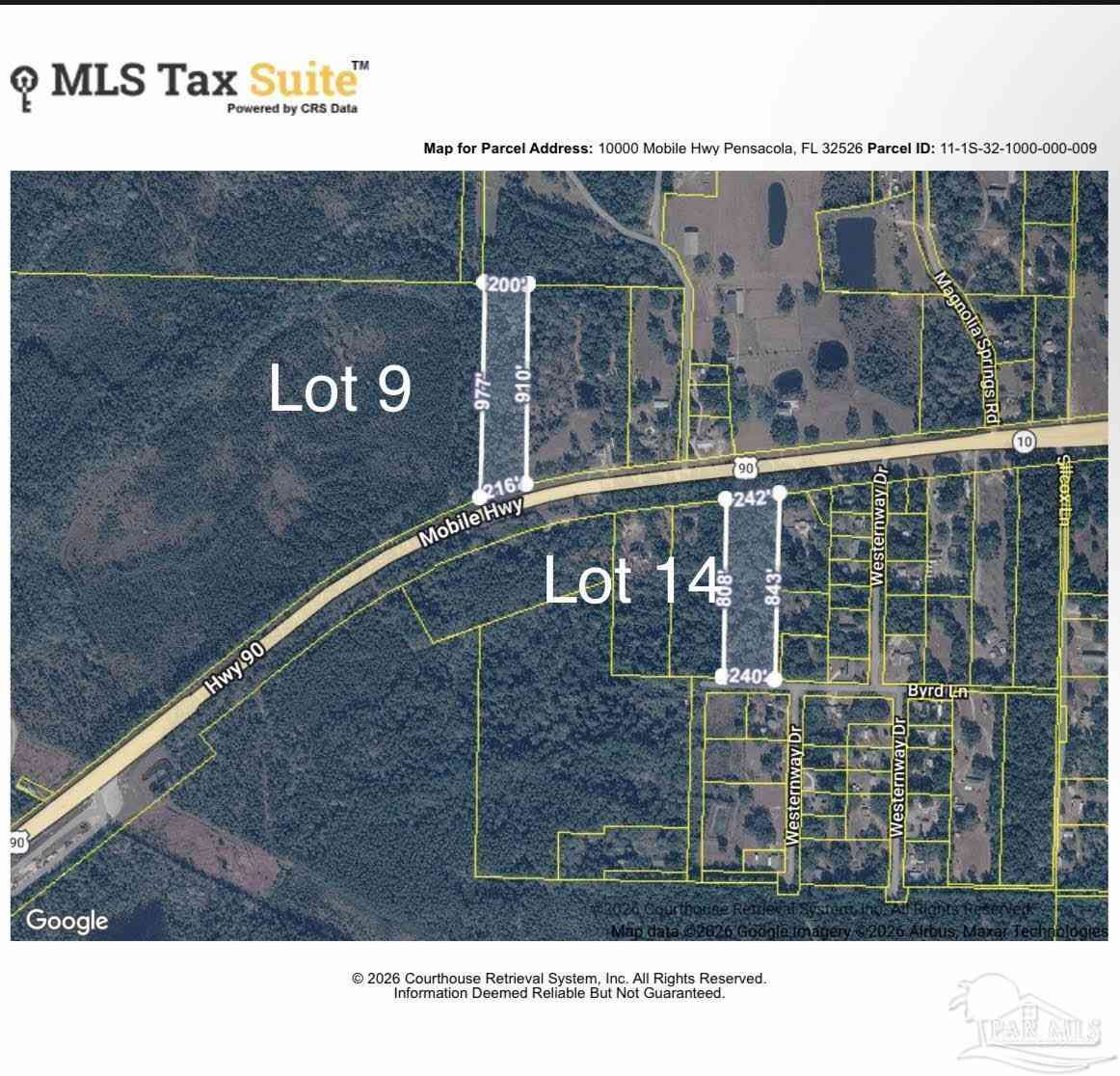 Vacant Land For Sale - 10000 Mobile Hwy<br/> Pensacola, FL 32526