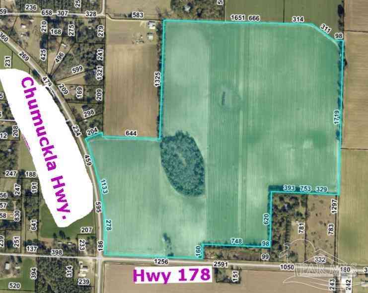 Vacant Land For Sale - 2854 Hwy 178<br/> Jay, FL 32565