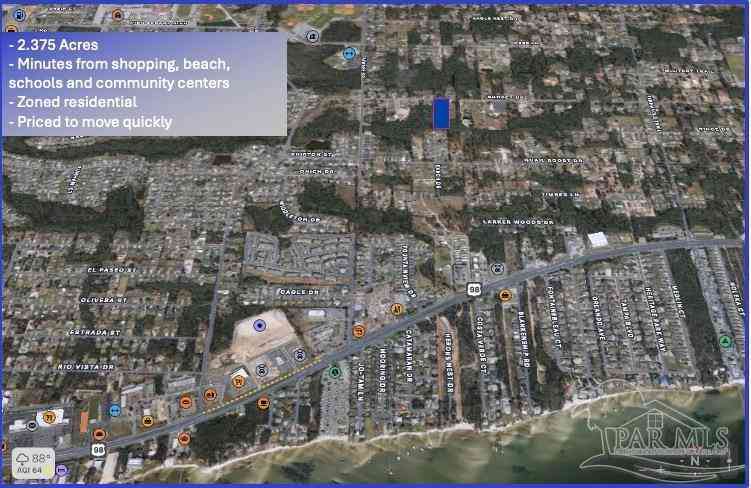Vacant Land For Sale - 8965 Sunset Dr<br/> Navarre, FL 32566