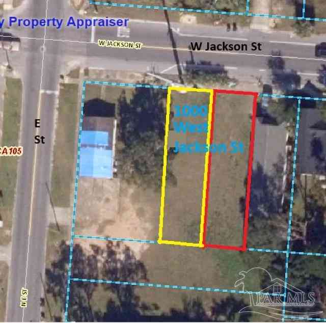 Vacant Land For Sale - 1019 W Jackson St<br/> Escambia County, Pensacola, FL 32501