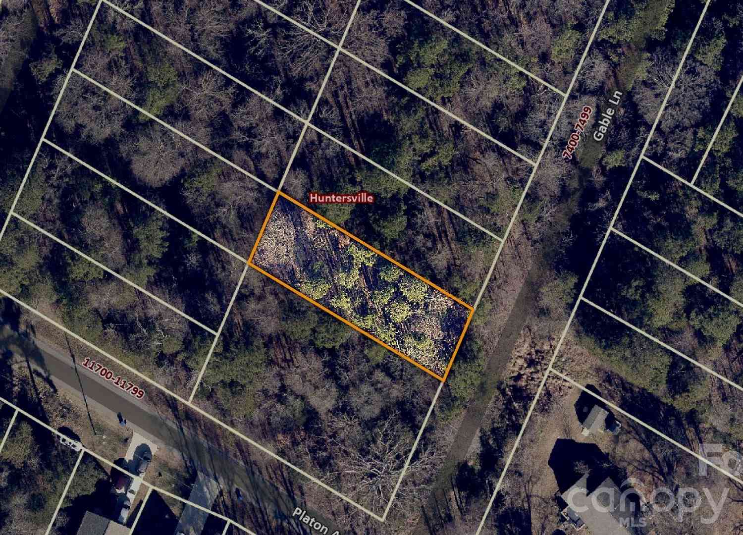 Vacant Land For Sale - 7411 Gable Lane<br/> Huntersville, NC 28078