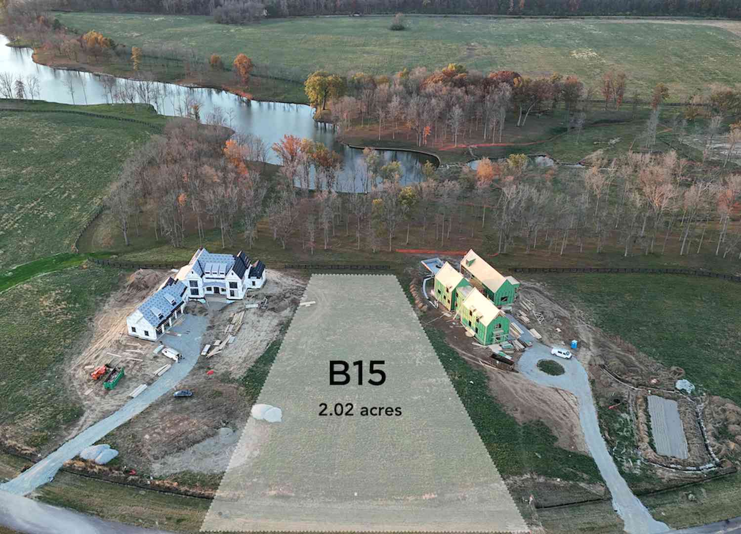 Vacant Land For Sale - 9505 Windy Hills Drive<br/> Zionsville, IN 46077