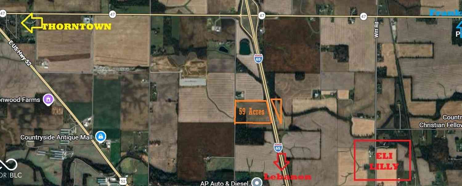 Vacant Land For Sale - 5000 N 275<br/> Lebanon, IN 46052