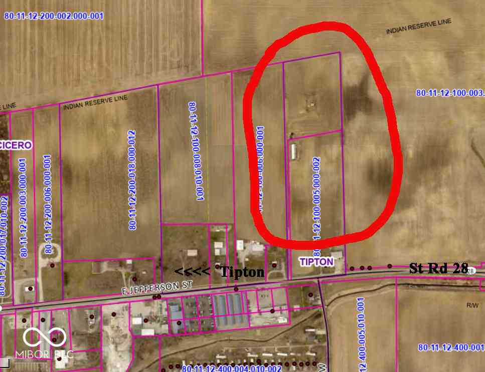 Vacant Land For Sale - 1030 E Jefferson Street<br/> Tipton, IN 46072