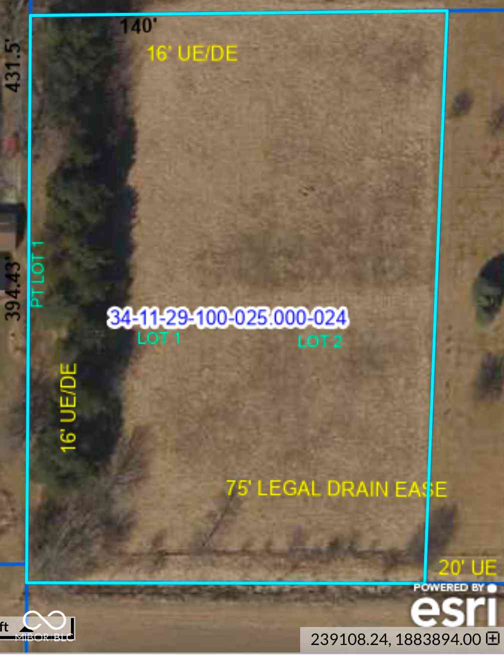 Vacant Land For Sale - 7387 E 400<br/> Howard County, Kokomo, IN 46902