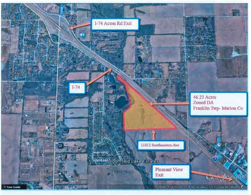 Vacant Land For Sale - 11812 Southeastern Avenue<br/> Indianapolis, IN 46259